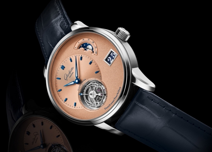 源自赭紅鐵色，格拉蘇蒂原創鉑金限量版PanoLunar Tourbillon，揭幕嶄新錶盤工坊