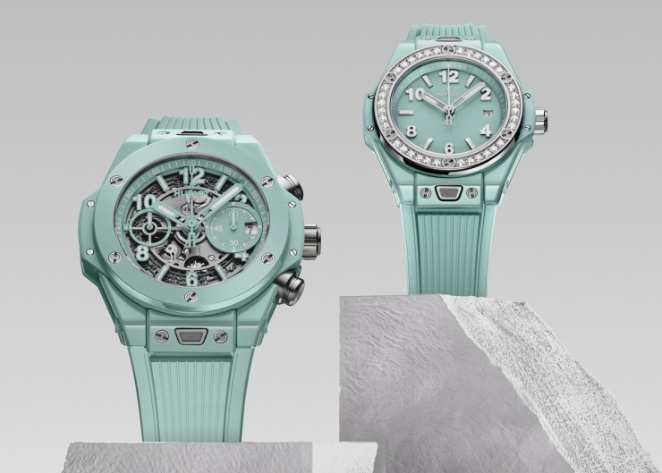 Hublot打造夏日最潮涼感腕錶｜Big Bang薄荷綠陶瓷系列腕錶