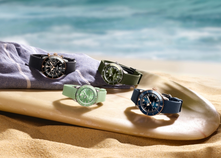 你的夏日百年靈vibe已上線 與Superocean Heritage升級版一起擁抱夏日