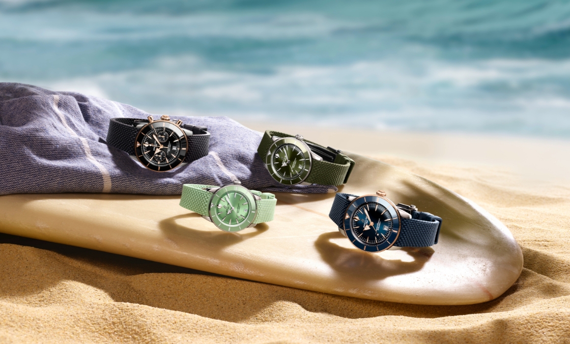 BREITLING - SUPEROCEAN HERITAGE - A10390361L1S1 - 你的夏日百年靈vibe已上線 與Superocean Heritage升級版一起擁抱夏日