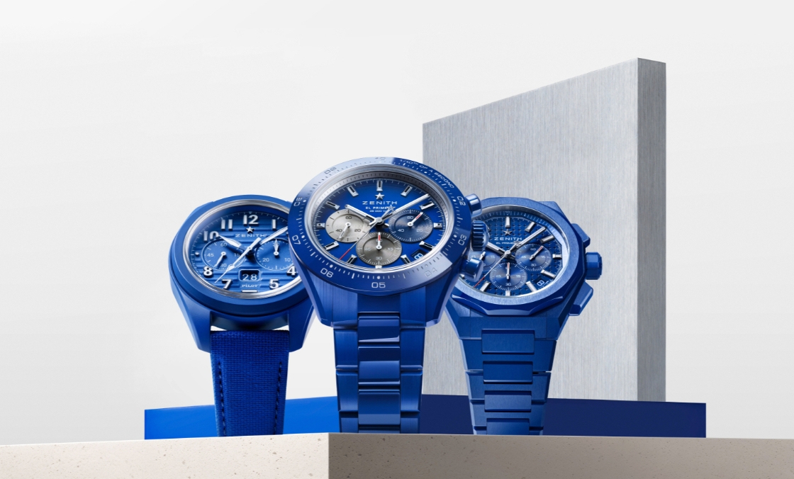 ZENITH - CHRONOMASTER - 49.3102.3600/51.M3100 - LEGEND of PRECISION ZENITH用這3款藍色陶瓷計時碼錶 道盡160年來追求精準計時的卓越工藝