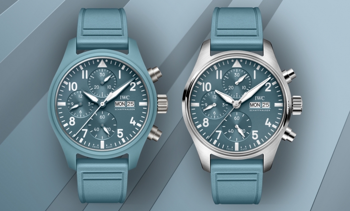 IWC - PILOT - IW389409 - IWC淺藍陶瓷來襲：TOP GUN Miramar飛行員系列海軍空戰部隊計時碼錶雙版本