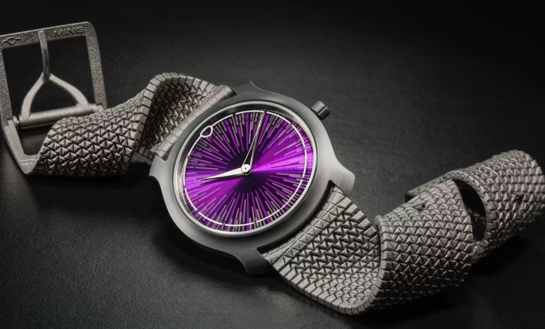 MING - MING - 3709B - MING 以 3D 列印推出全球首款 Polymesh 鈦金屬錶帶