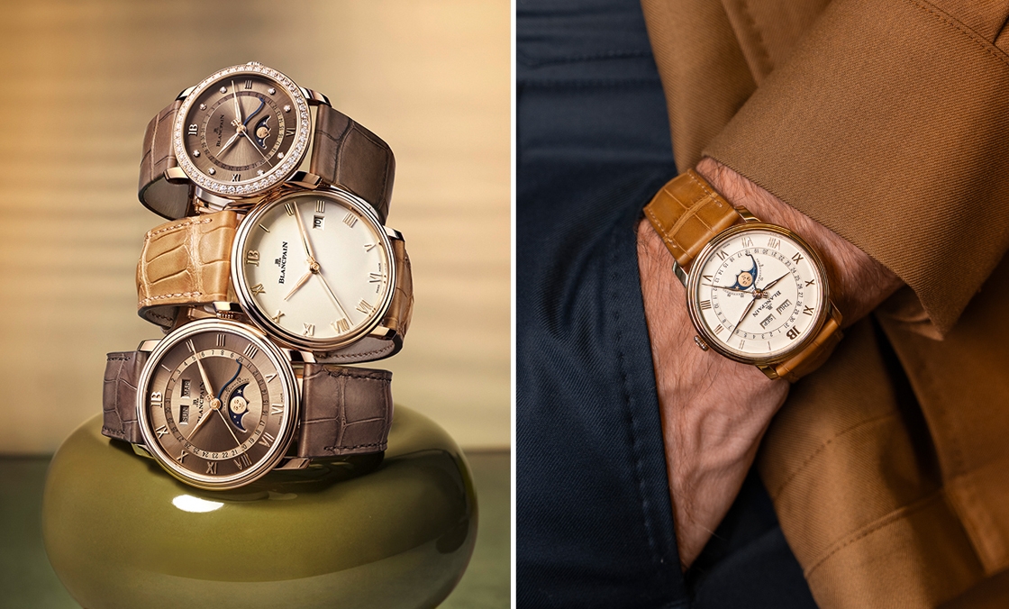 BLANCPAIN - VILLERET - 金棕色調，靜奢之美｜Blancpain Villeret系列推出三款改版新作