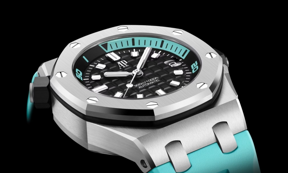 AUDEMARS PIGUET - ROYAL OAK OFFSHORE - 15720ST.OO.A355CA.01 - 全新視覺節奏，AP愛彼Royal Oak Offshore Diver新色登場