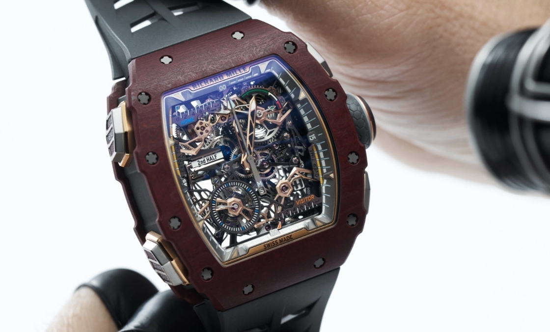 RICHARD MILLE - LIMITED EDITION - RM41-01 - 精準掌握足球賽事攻防節奏｜Richard Mille RM41-01足球陀飛輪腕錶