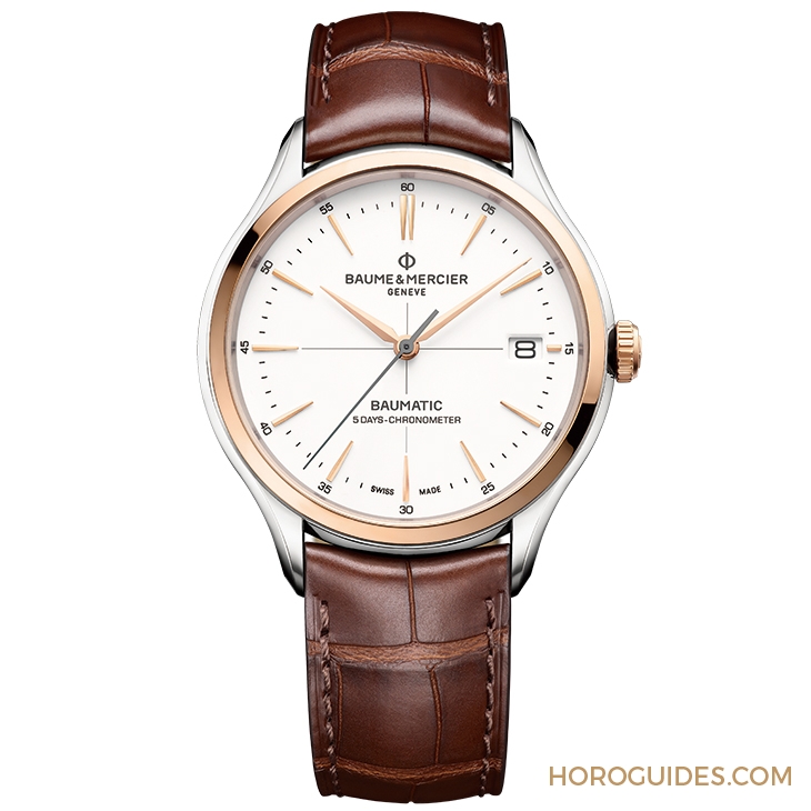 Baume & Mercier - Clifton - M0A10519 - 搭載新生代BM13機芯,名士表Clifton Baumatic高實搭日常款式