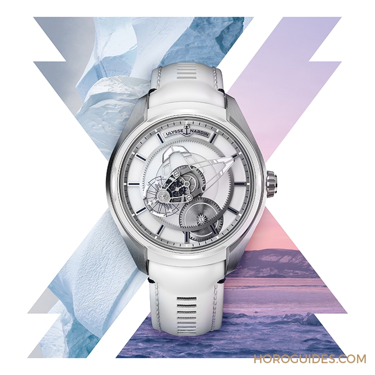 ULYSSE NARDIN - FREAK - 2303-270/MAGMA-BQ - 冰火交鋒 釋放躁動天性｜雅典錶Freak X岩漿腕錶、冰川腕錶