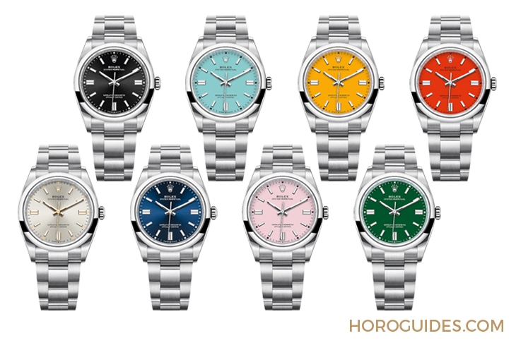 ROLEX - OYSTER PERPETUAL - 126000-0006 - 2021搶先報!最新勞力士Top20炒價款 漲幅排行榜(第11-20名)