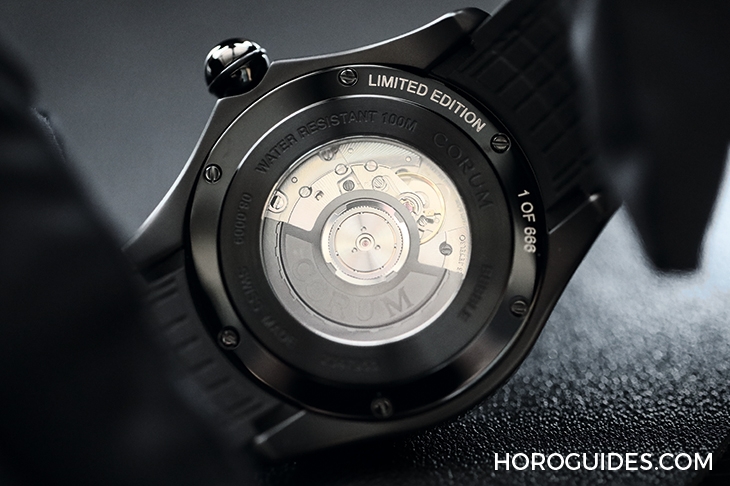 CORUM - BUBBLE - L082/04330 - 第二代登場，崑崙錶Bubble 47 Skull X-Ray 泡泡系列骷髏頭腕錶