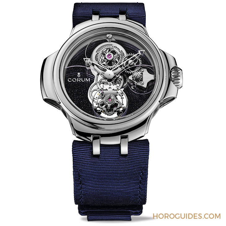 CORUM - HERITAGE - Z374/04426 - 在繁星點點之境看見時間經過的痕跡，CORUM 概念腕錶