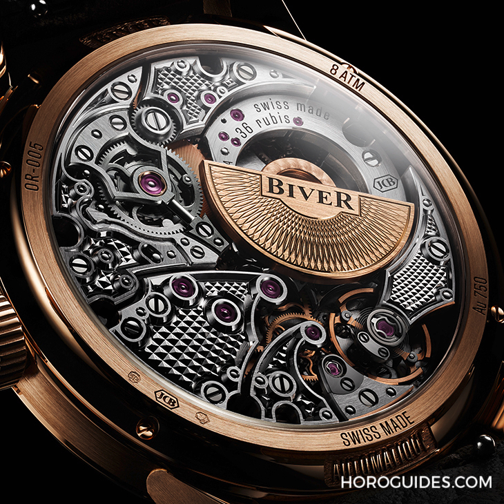 BIVER - AUTOMATIQUE - Automatique Rose Gold - Biver全新Automatique三針腕錶：高端市場再添收藏級別工藝之作