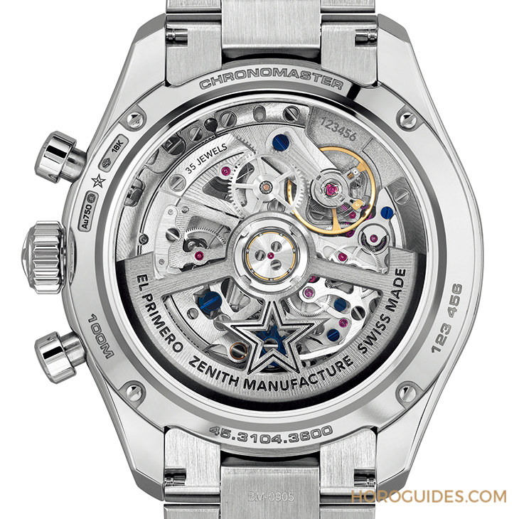 ZENITH - CHRONOMASTER - 45.3104.3600/21.M3100 - 2025 LVMH Watch Week速報：Zenith推出 Chronomaster Sport Rainbow 彩虹腕錶