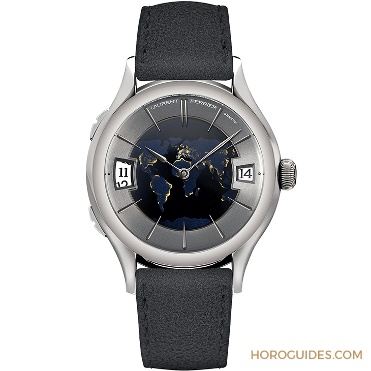 LAURENT FERRIER - CLASSIC - LCF012.G1.NGE10 - 宇宙視角的時光藝術 | Laurent Ferrier推出Classic Traveller Globe Night Blue