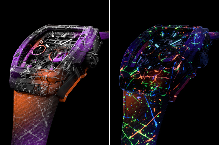 HUBLOT - SPIRIT OF BIG BANG - 614.XCN.1172.NR.STR25 - 宇舶再掀潮流風暴!全新Spirit of Big Bang Meca-10 街頭藝術腕錶登場