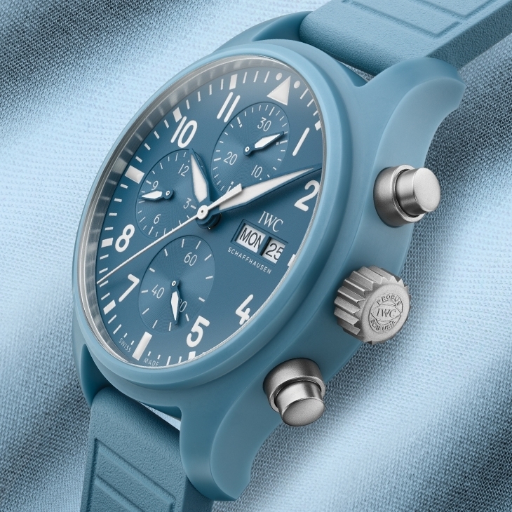 IWC - PILOT - IW389409 - IWC淺藍陶瓷來襲:TOP GUN Miramar飛行員系列海軍空戰部隊計時碼錶雙版本
