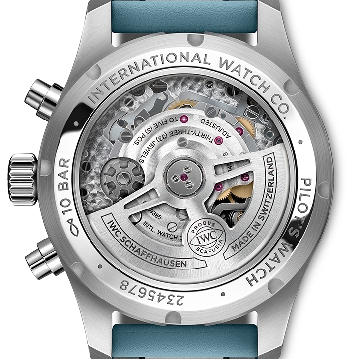 IWC - PILOT - IW389409 - IWC淺藍陶瓷來襲:TOP GUN Miramar飛行員系列海軍空戰部隊計時碼錶雙版本