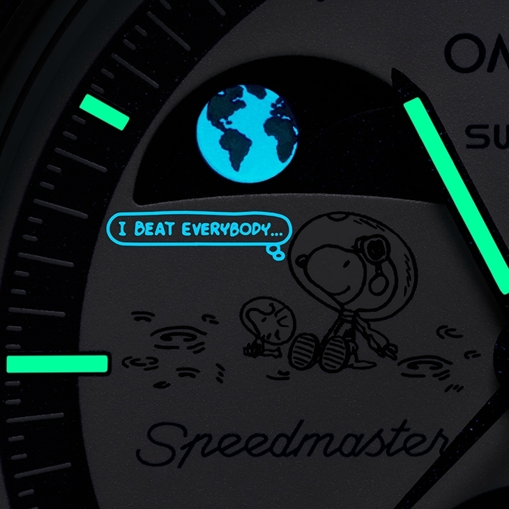 SWATCH - BIOCERAMIC - SO33N704L - 月亮被咬了一口？Mission To Earthphase – Moonshine Gold「海狸月」版本11月限定發售