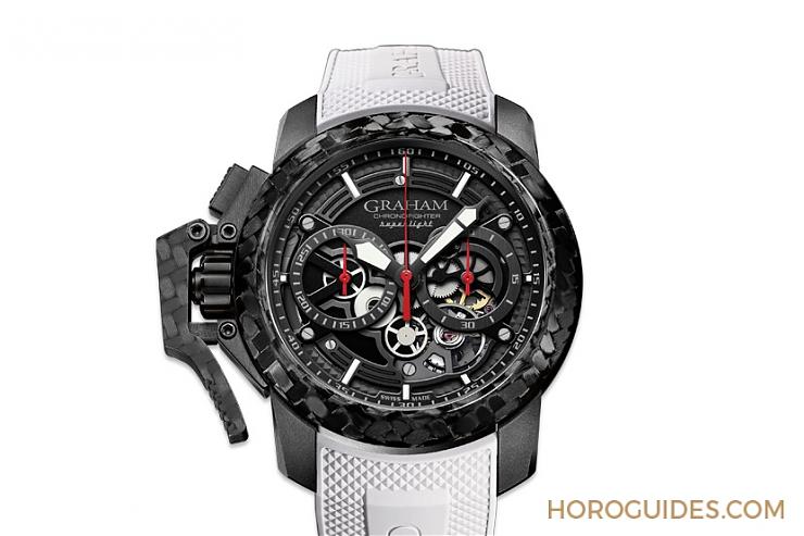 GRAHAM - CHRONOFIGHTER - 2CVAS.U08A.L129S - GRAHAM軍風型男錶 上手就是跟別人不一樣
