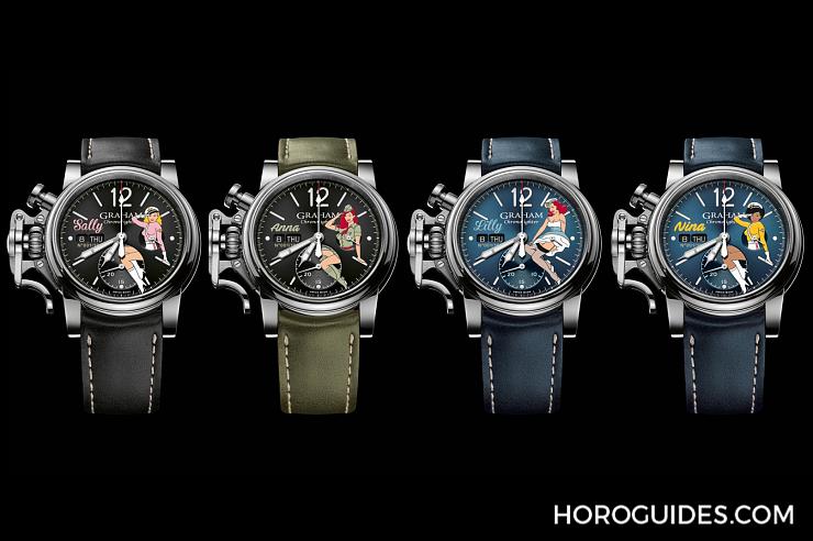 GRAHAM - CHRONOFIGHTER - 2CVAS.U08A.L129S - GRAHAM軍風型男錶 上手就是跟別人不一樣