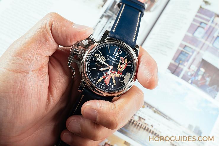 GRAHAM - CHRONOFIGHTER - 2CVAS.U08A.L129S - GRAHAM軍風型男錶 上手就是跟別人不一樣