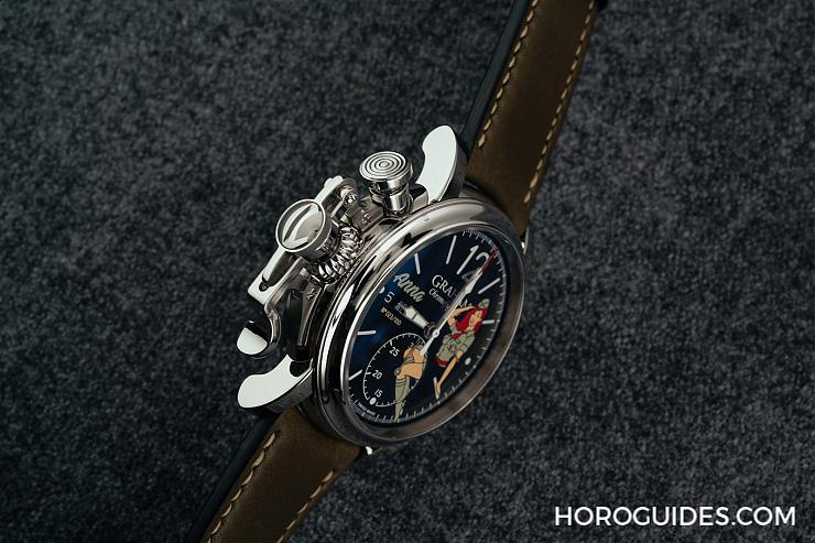 GRAHAM - CHRONOFIGHTER - 2CVAS.U08A.L129S - GRAHAM軍風型男錶 上手就是跟別人不一樣