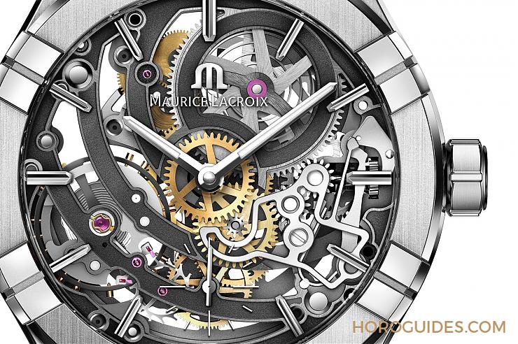 MAURICE LACROIX - AIKON - AI6028-SS001-030-1 - [BASEL 2018]艾美錶 AIKON鏤空錶 透視機械美感