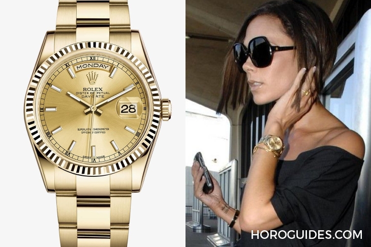 PATEK PHILIPPE - [名人錶盒]不熱門不上手！時尚名媛Victoria Beckham最愛就是勞力士與百達翡麗