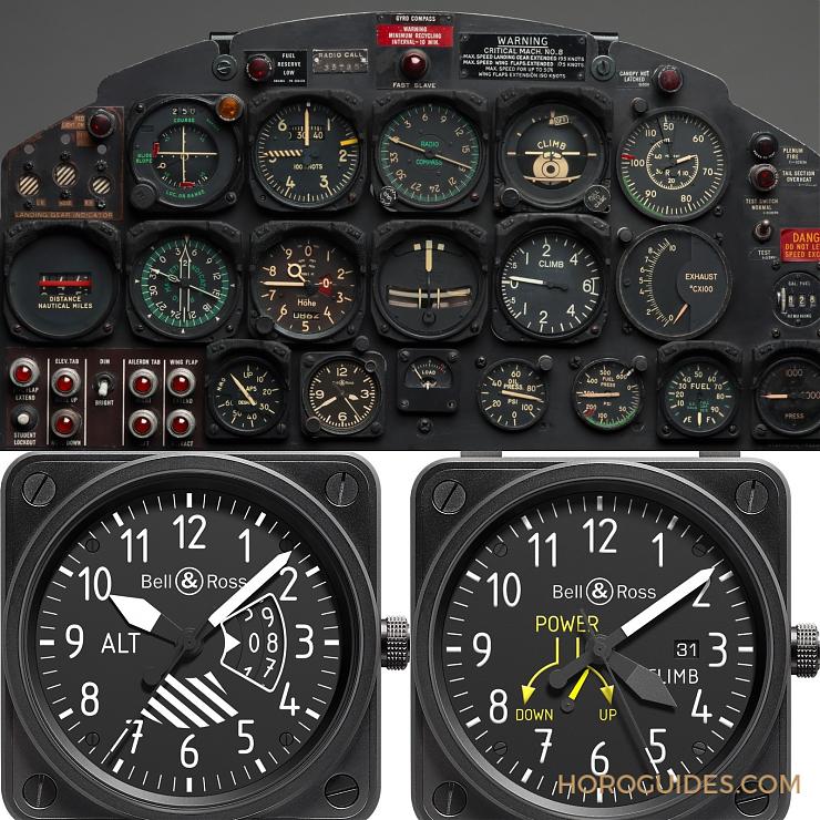BELL & ROSS - INSTRUMENTS - BR0392-IDC-CE/SRB - Pre-BASEL 2019 BELL & ROSS 實用雙色顯示BR03-92 BI-COMPASS限量款