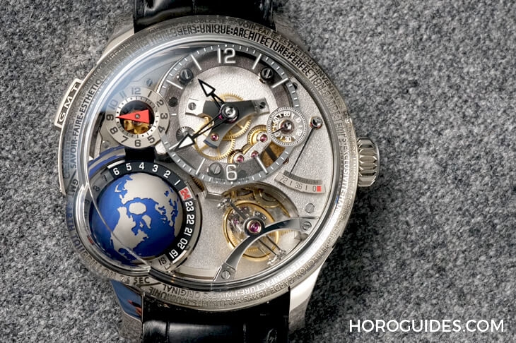 GREUBEL FORSEY - GMT - (Earth) - 世界時區怎麼看?GF GMT Earth直接做出一顆地球!