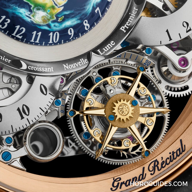 CHRISTOPHE CLARET - TRADITIONAL COMPLICATIONS - 超複雜天文錶，BOVET天文時計第三部曲：九天動力飛行陀飛輪