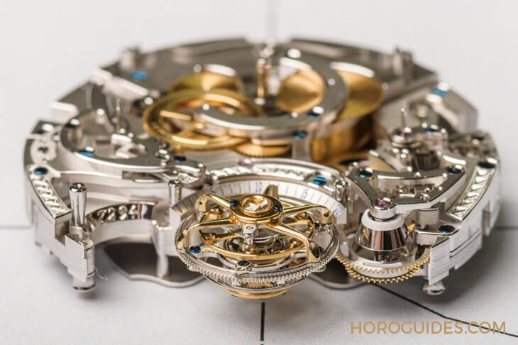 BOVET - DIMIER - R220001 - 2018日內瓦鐘錶大賞最大獎獎落BOVET超複雜天文錶:九天動力飛行陀飛輪