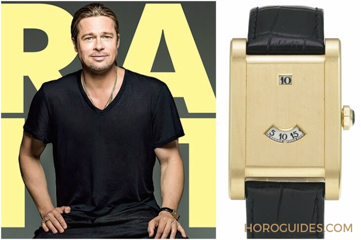 BREITLING - [名人錶盒]盤點百年靈代言人Brad Pitt的名錶收藏，除了PP、勞力士還有......