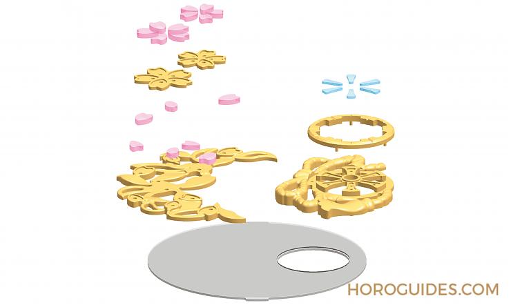 CREDOR - Art Piece - GBBY989 - 精彩在後頭，CREDOR的立體雕金引人入勝