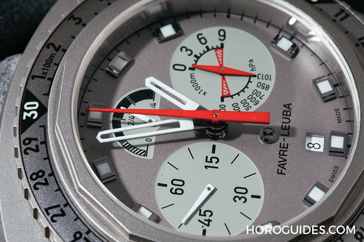 FAVRE-LEUBA - RAIDER - 00.10105.06.45.45 - 隨身測高專家,地表最強高度腕錶-Raider BIVOUAC 9000