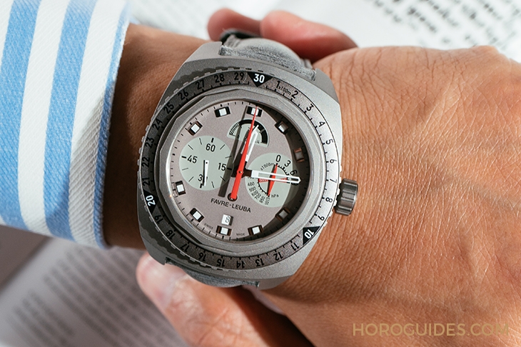 FAVRE-LEUBA - RAIDER - 00.10105.06.45.45 - 隨身測高專家,地表最強高度腕錶-Raider BIVOUAC 9000