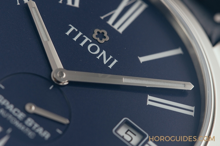 TITONI - SPACE STAR - 83638 S-ST-609 - 看對眼就心動的TITONI藍面Spacestar