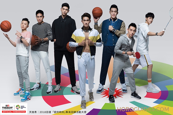 TISSOT - SPECIAL COLLECTIONS - T116.617.11.057.02 - TISSOT Chrono XL2018亞運特別版，大的備受關注!