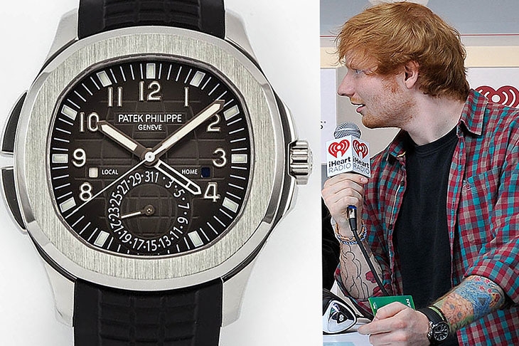 PATEK PHILIPPE - [名人錶盒] 最愛錶的小鮮肉Ed Sheeran，還有什麼頂級錶沒SHOW？
