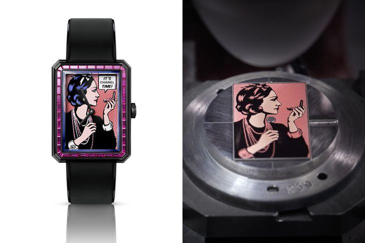 CHANEL - J12 - （J12 Dripping Art 腕錶套組） - 當彩妝語彙走進高級製錶：Celine Yap 眼中的 BLUSH 新篇章