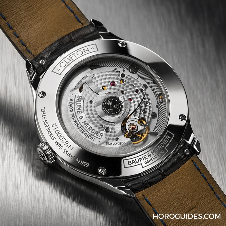 Baume & Mercier - Clifton - M0A10436 - 名士自製矽擒縱機芯Baumatic™，高性價比人氣之選!