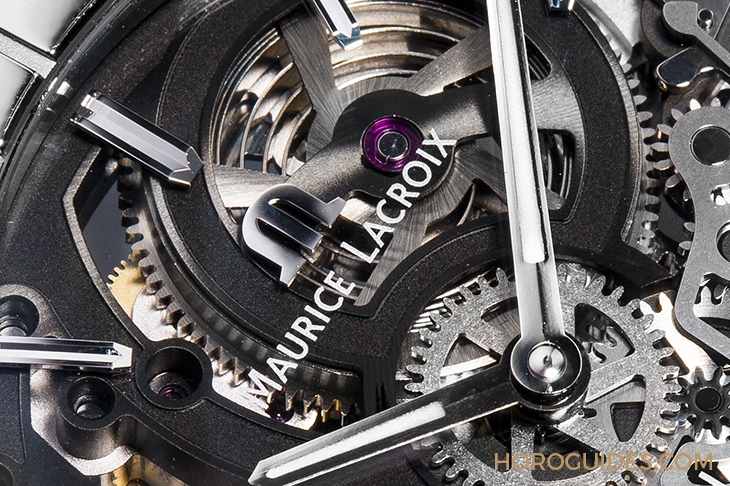 MAURICE LACROIX - AIKON - AI6028-SS001-030-1 - 透視鏤空機械-MAURICE LACROIX AIKON系列鏤空自動腕錶