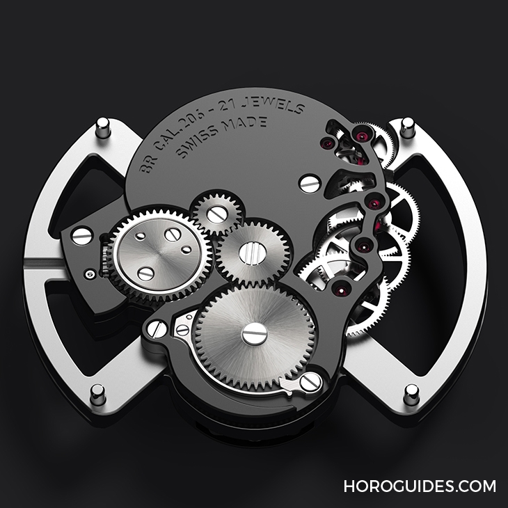 BELL & ROSS - INSTRUMENTS - BR01-SKULL-SK-ST - BELL&ROSS上鍊的黑色幽默,BR 01 Laughing Skull笑看死亡的骷髏