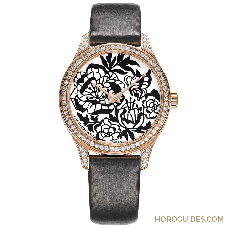 CHOPARD - L.U.C - 131944-5003 - 牡丹剪影工藝-蕭邦L.U.C XP Esprit de Fleurier Peony腕錶