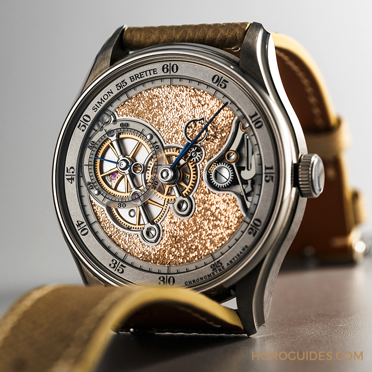 SIMON BRETTE - SIMON BRETTE - （CHRONOMÈTRE ARTISANS ROSE GOLD） - 細節進化！新銳獨立製錶師Simon Brette旋風又起，推出黑金新作Chronomètre Artisans Rose