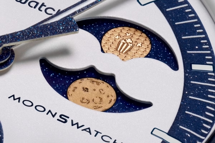 SWATCH - BIOCERAMIC - SO33N702L - 一日限定的SWATCH史努比再次登場！MoonSwatch新款「爆米花月」