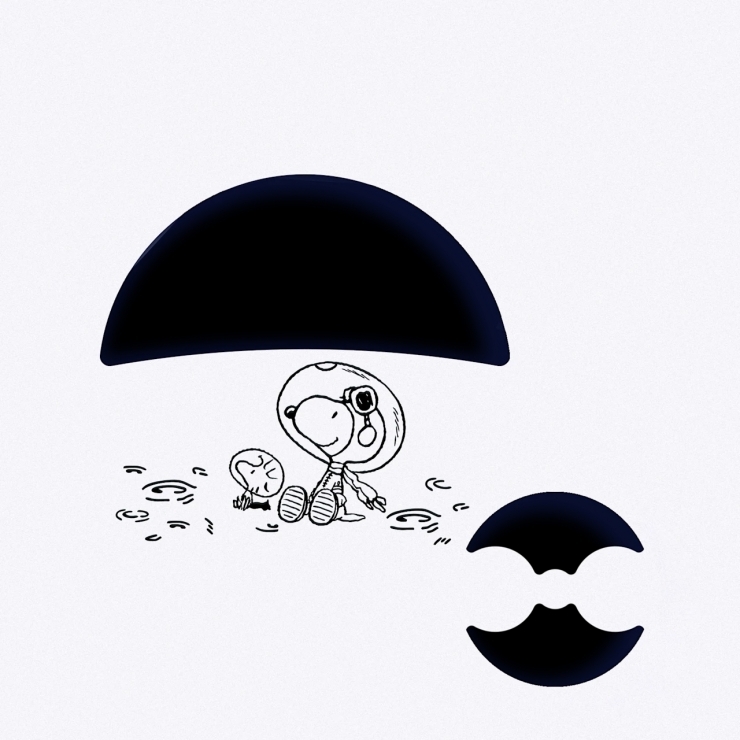 SWATCH - BIOCERAMIC - SO33N702L - 一日限定的SWATCH史努比再次登場！MoonSwatch新款「爆米花月」