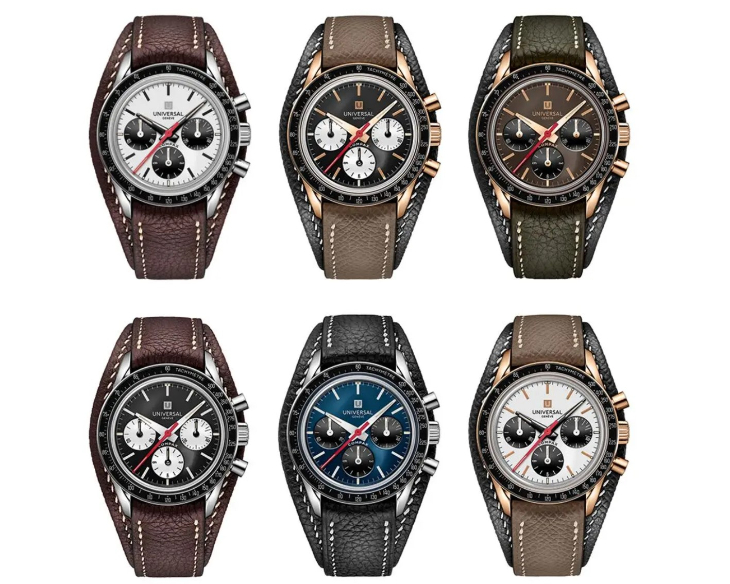 UNIVERSAL GENEVE - COMPAX - JU281121A1X1 - Universal Genève Tribute to Compax 回歸！致敬「Nina Rindt」的傳奇計時腕錶