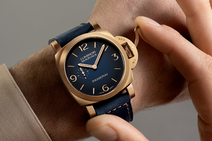 PANERAI - LUMINOR MARINA - PAM01678 - 青銅美學的再進化：Panerai Luminor Marina PAM01678 展現材質的時間語言