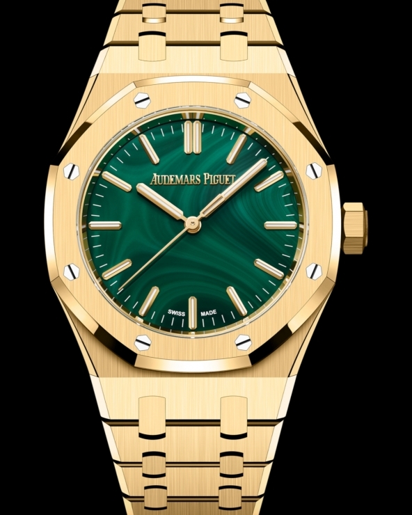 AUDEMARS PIGUET - ROYAL OAK - 15553BA.OO.1356BA.04 - AP愛彼黃金綠面皇家橡樹登場,2026年備受矚目的熱門新作